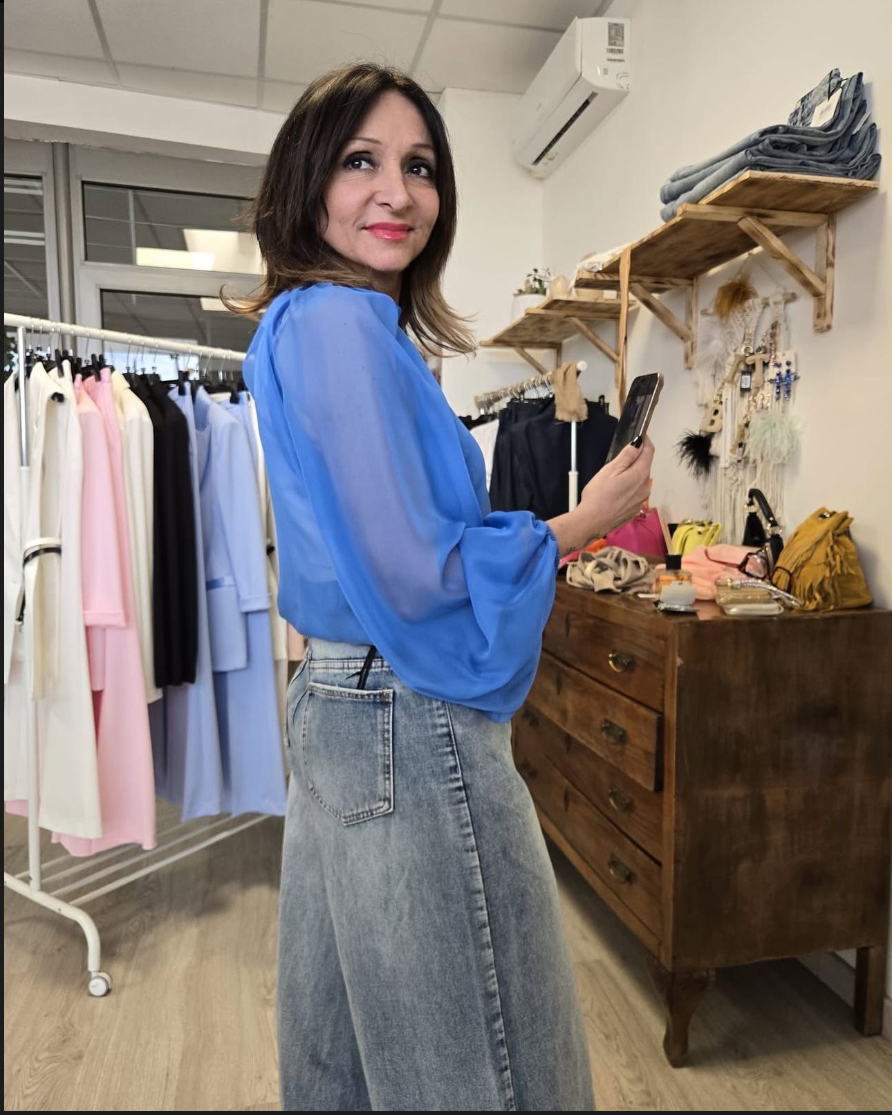 camicia azzurra imperial